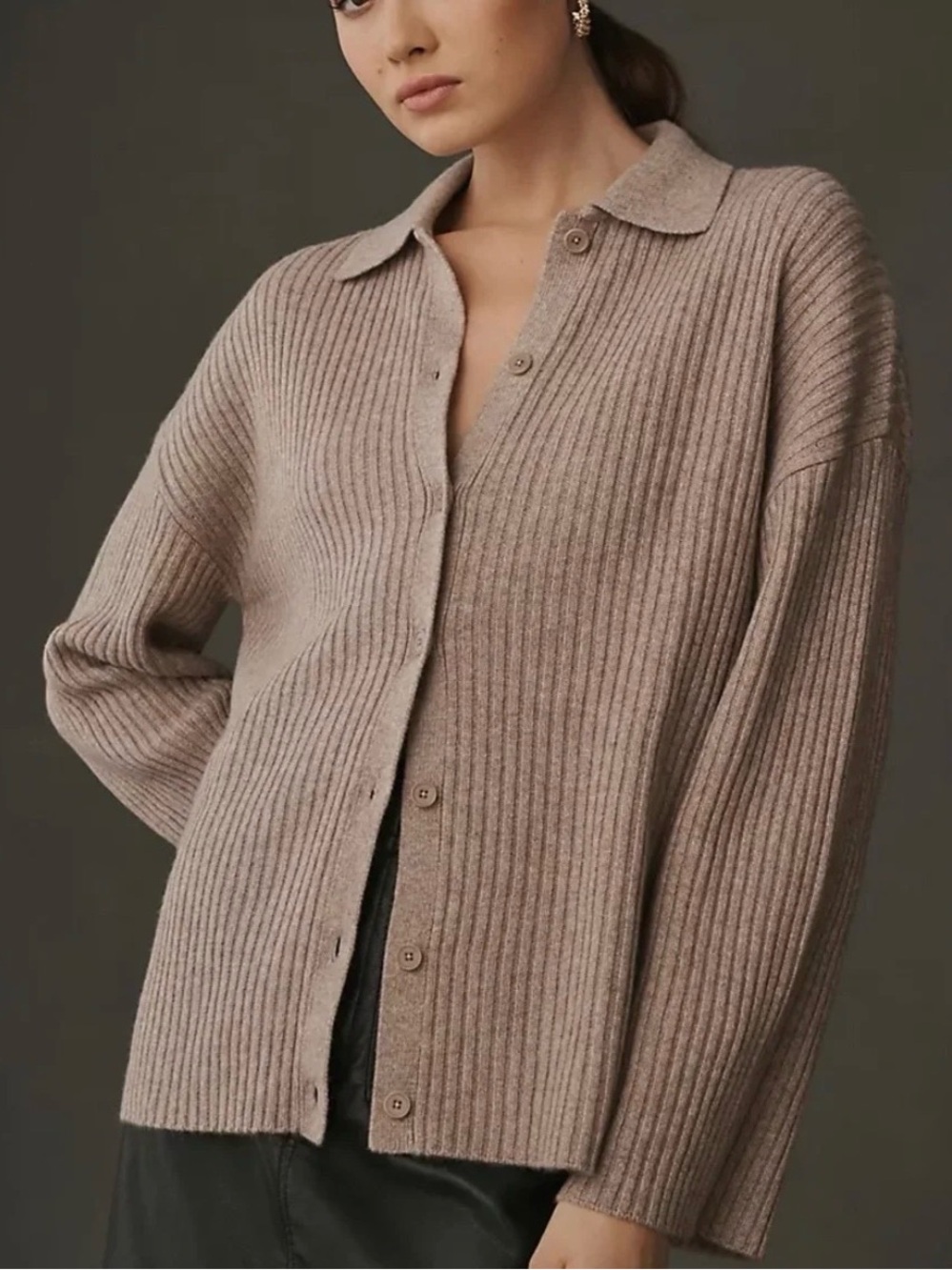 Reformation Cashmere Blend Cardigan - Picture 3 of 8